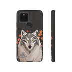 Art Deco Wolf, Cell Phone Case - Apple, Samsung, Google Pixel