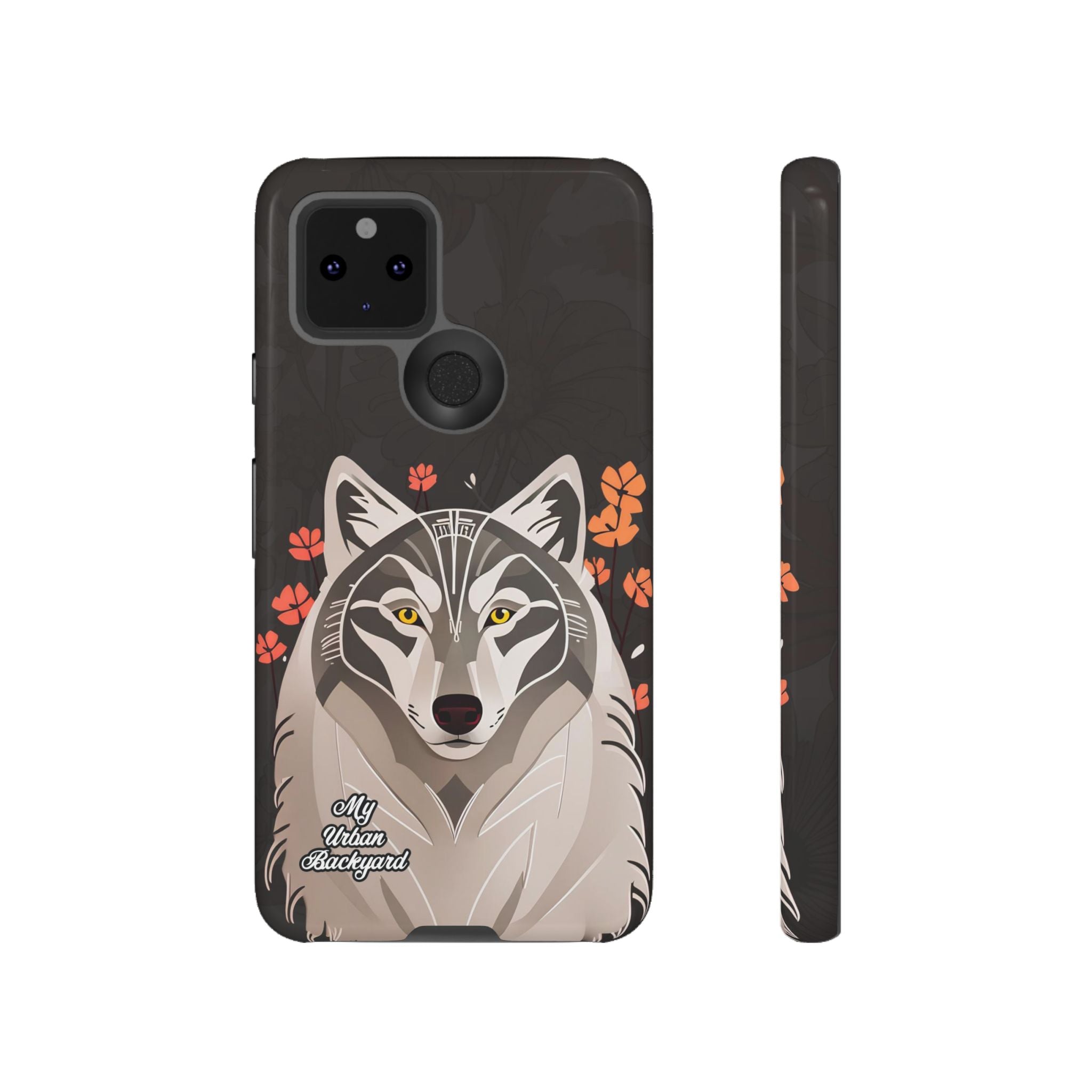 Art Deco Wolf, Cell Phone Case - Apple, Samsung, Google Pixel
