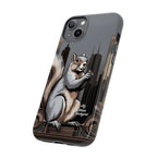 Urban Gray Squirrel, Cell Phone Case - Apple, Samsung, Google Pixel