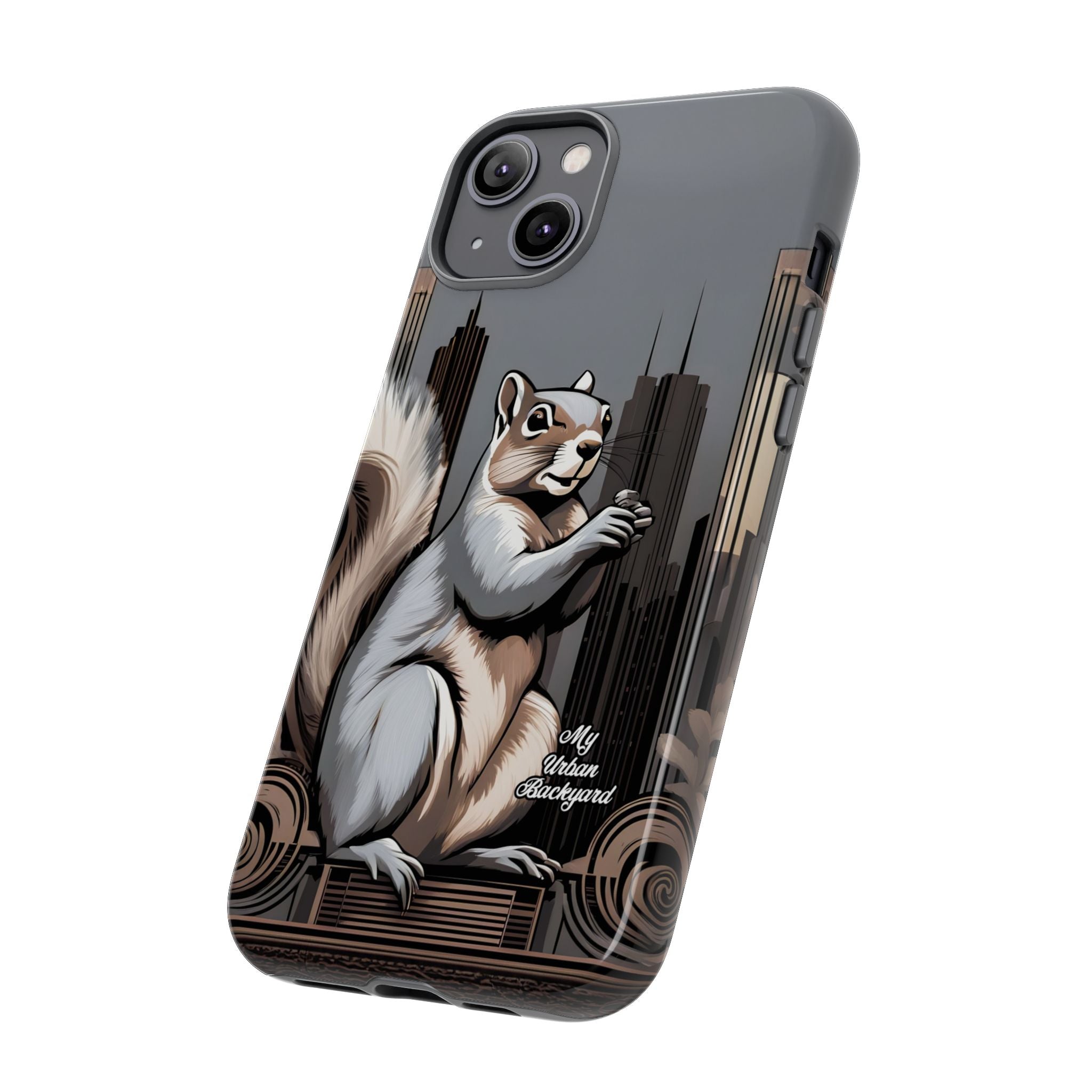 Urban Gray Squirrel, Cell Phone Case - Apple, Samsung, Google Pixel