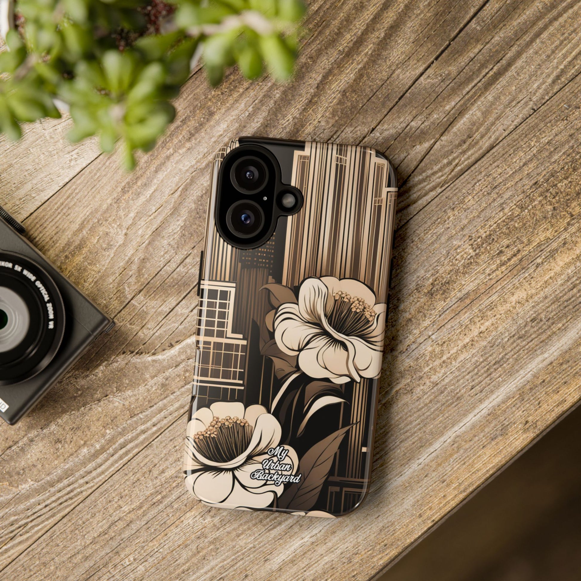City Flowers, Cell Phone Case - Apple, Samsung, Google Pixel