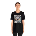 Rocco Pawsley, Raccoon T-Shirt, Soft 100% Cotton, Short Sleeve, Classic Fit - Unisex