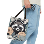 Rocco Pawsley, Raccoon Tote Bag with Cotton Handles For Everyday Use, 3 Sizes