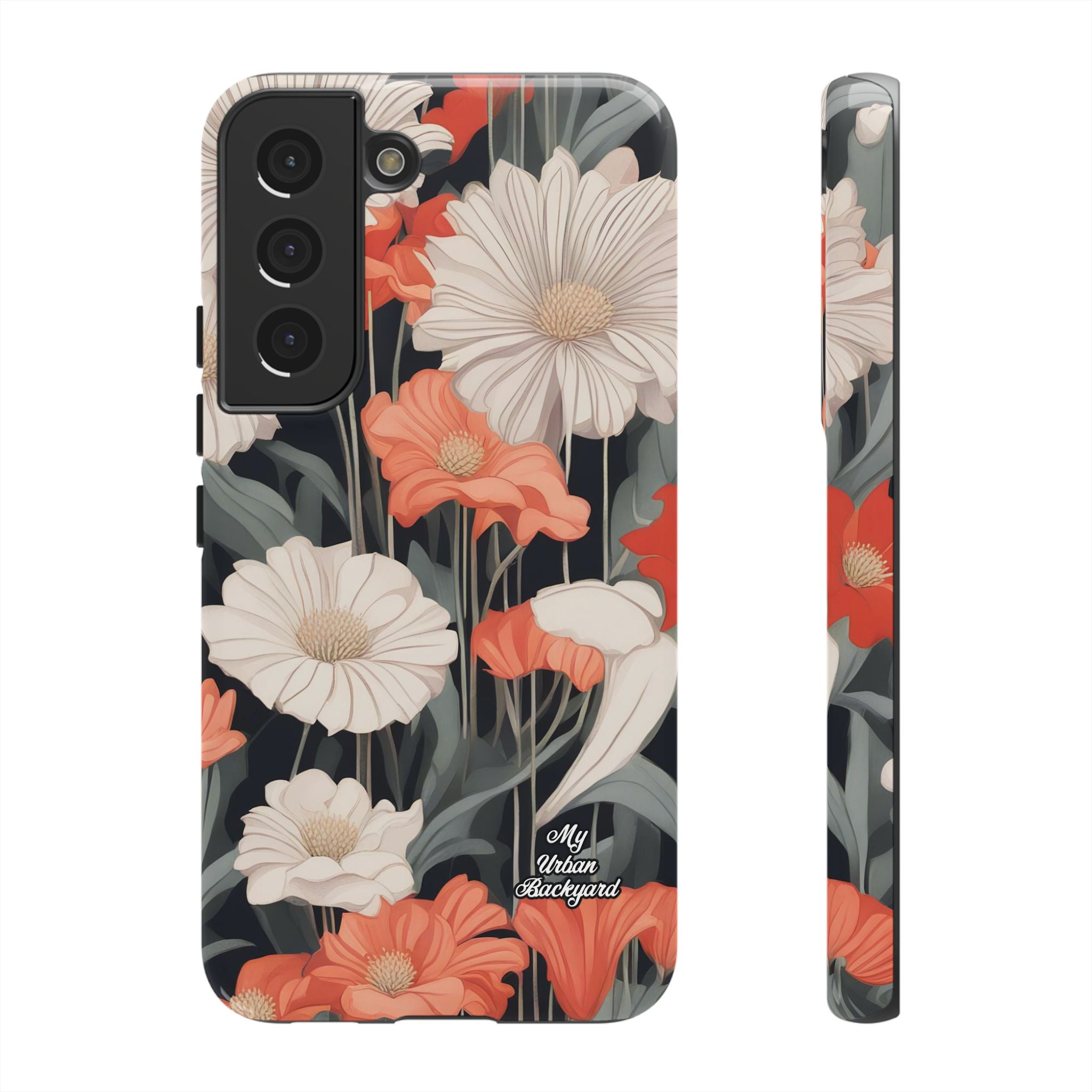 Art Deco Flowers, Cell Phone Case - Apple, Samsung, Google Pixel
