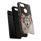 Art Deco Wolf, Cell Phone Case - Apple, Samsung, Google Pixel