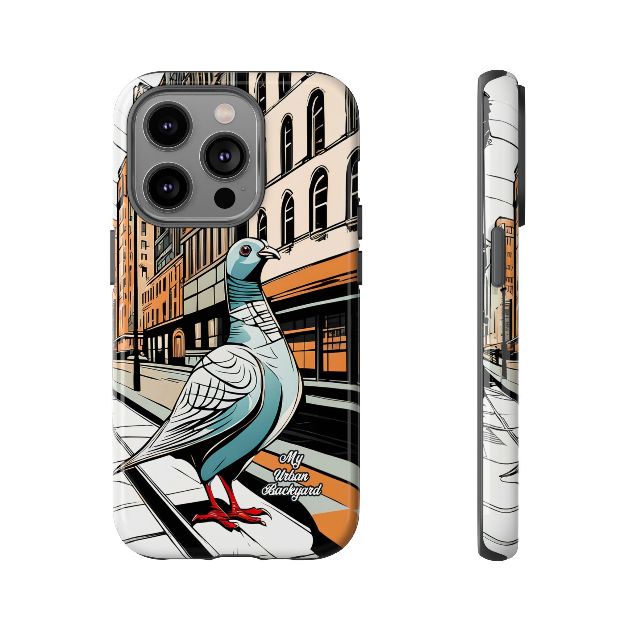 Pigeon on a City Street, Cell Phone Case - Apple, Samsung, Google Pixel
