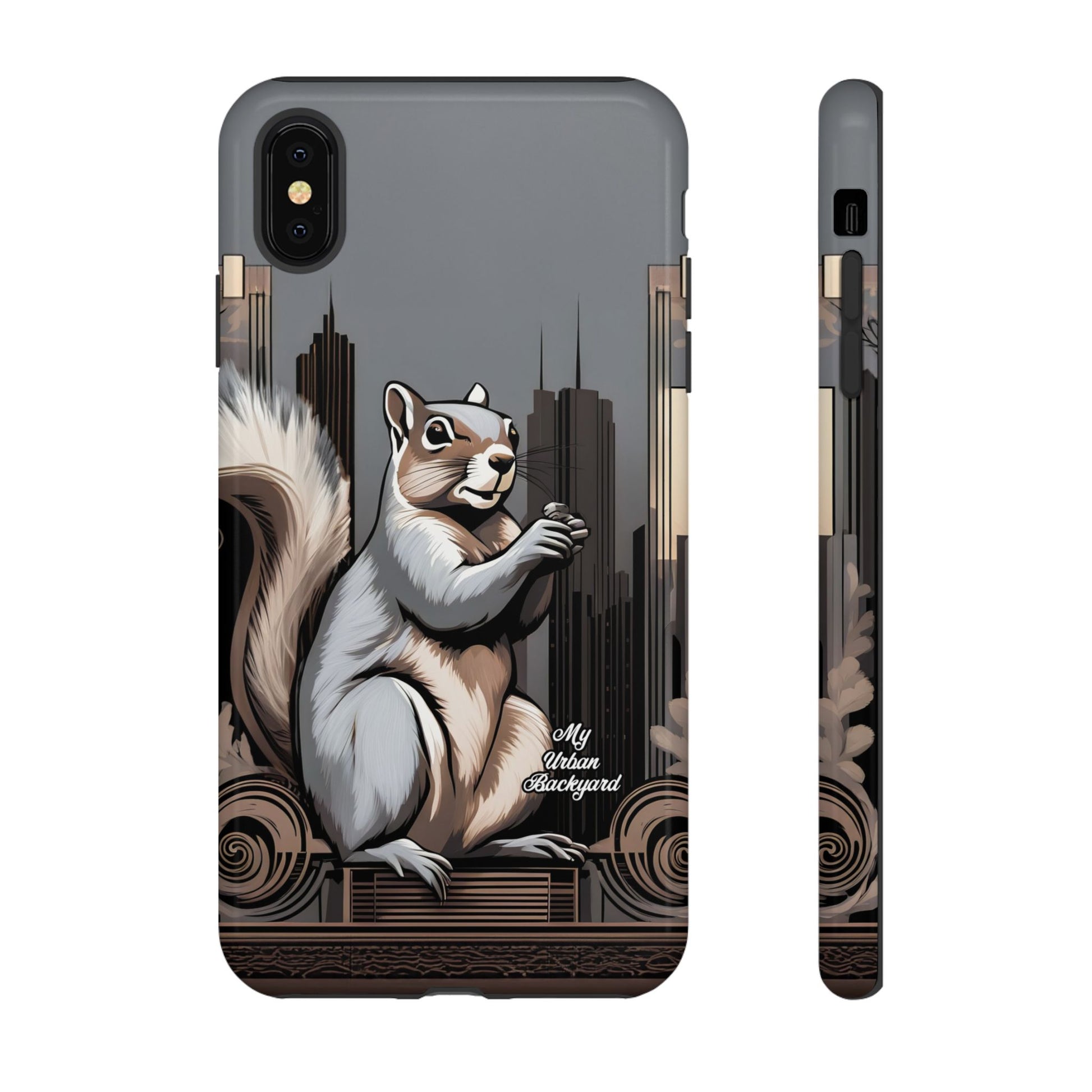 Urban Gray Squirrel, Cell Phone Case - Apple, Samsung, Google Pixel