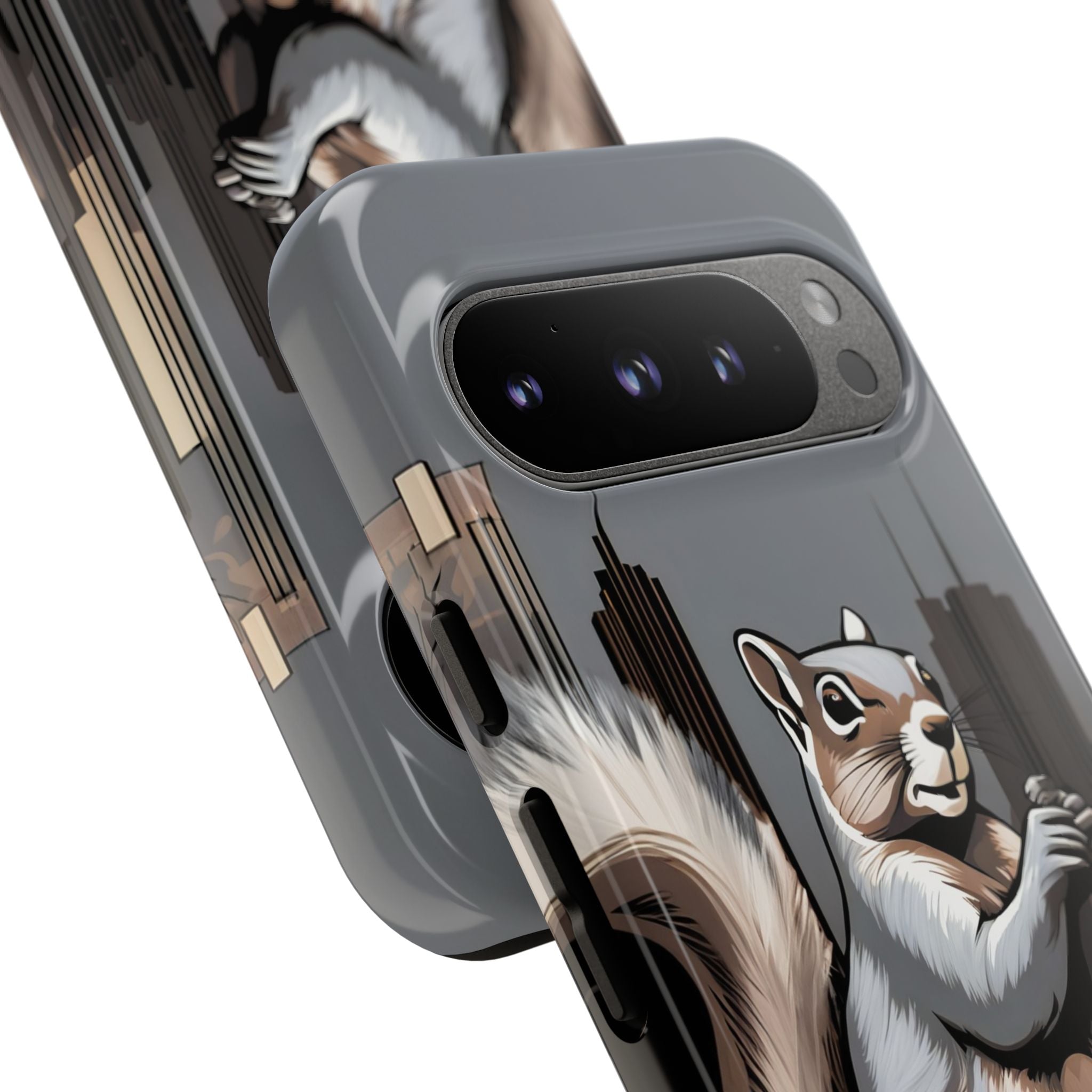 Urban Gray Squirrel, Cell Phone Case - Apple, Samsung, Google Pixel