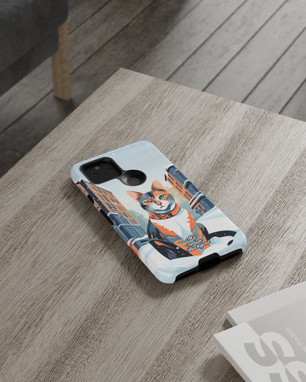 Claws Pawson in the Snow, Cell Phone Case - Apple, Samsung, Google Pixel