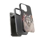 Art Deco Wolf, Cell Phone Case - Apple, Samsung, Google Pixel