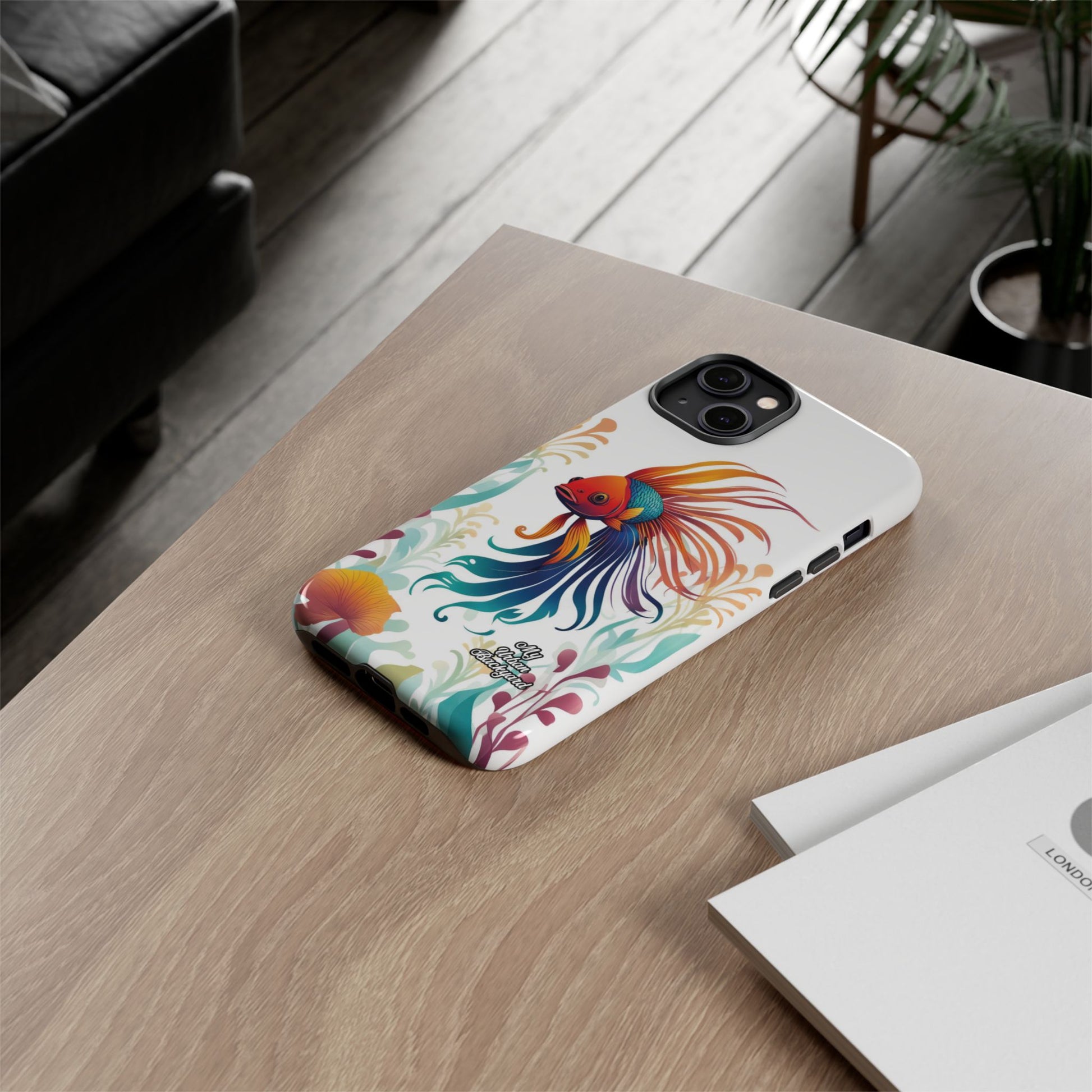 Colorful Betta Fish, Cell Phone Case - Apple, Samsung or Google Pixel