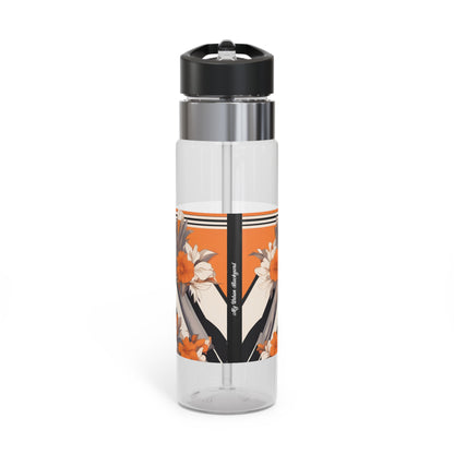 Brown Urban Coyote, 20oz Sport Water Bottle, BPA-Free, Tritan™ plastic