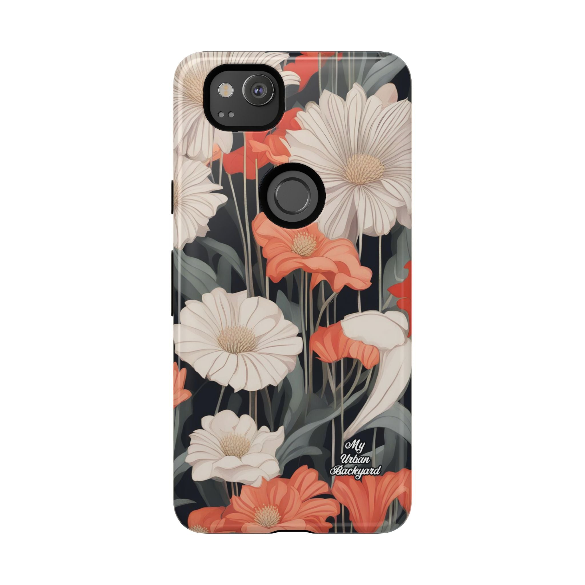 Art Deco Flowers, Cell Phone Case - Apple, Samsung, Google Pixel