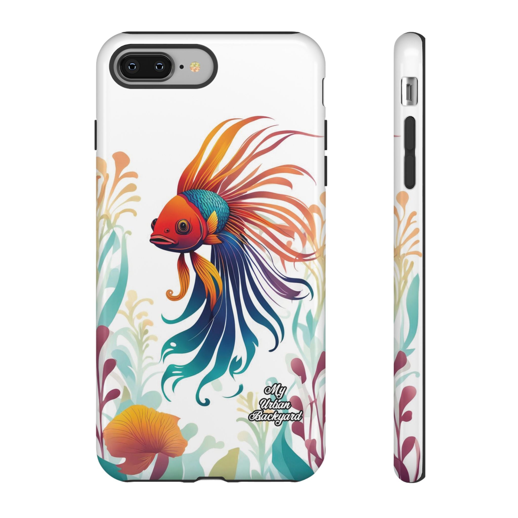 Colorful Betta Fish, Cell Phone Case - Apple, Samsung or Google Pixel