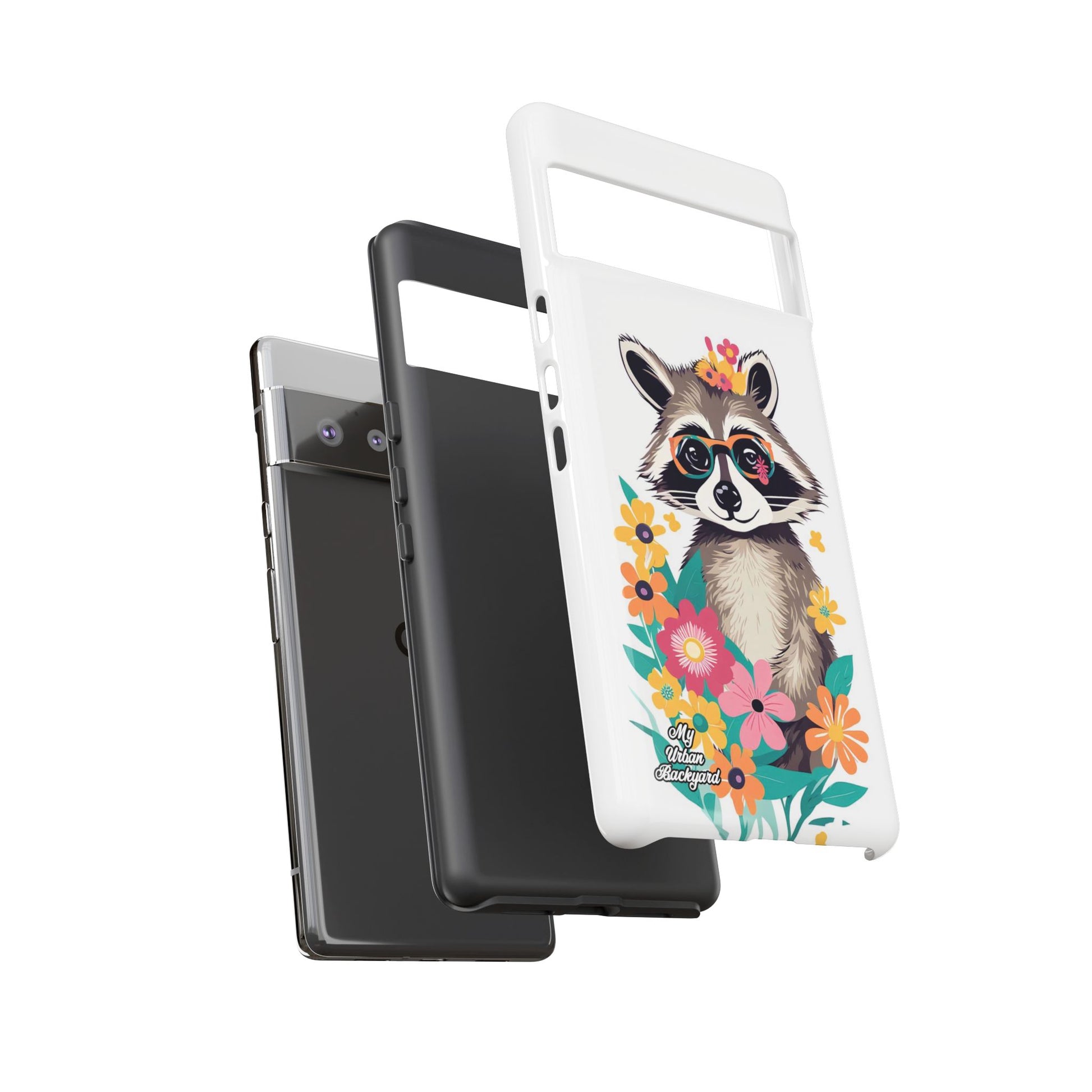 Raccoon with Glasses, Cell Phone Case - Apple, Samsung or Google Pixel