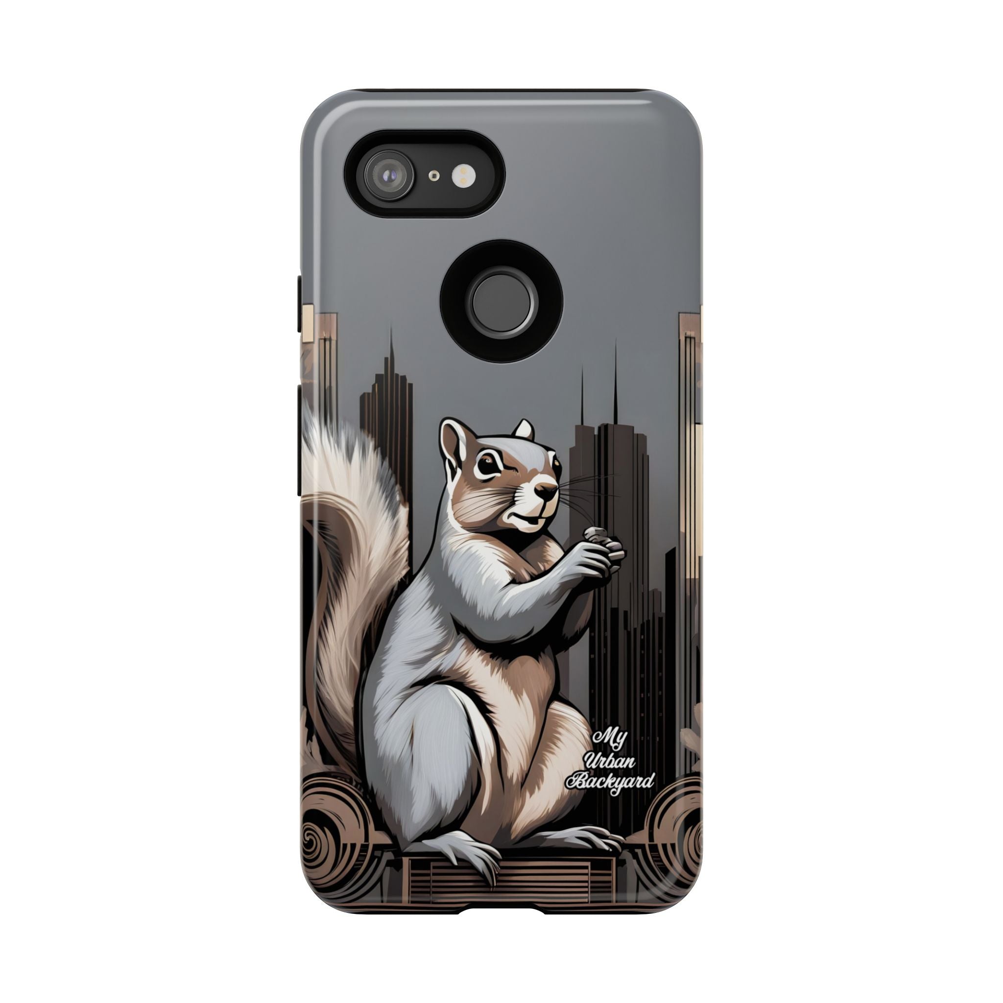 Urban Gray Squirrel, Cell Phone Case - Apple, Samsung, Google Pixel