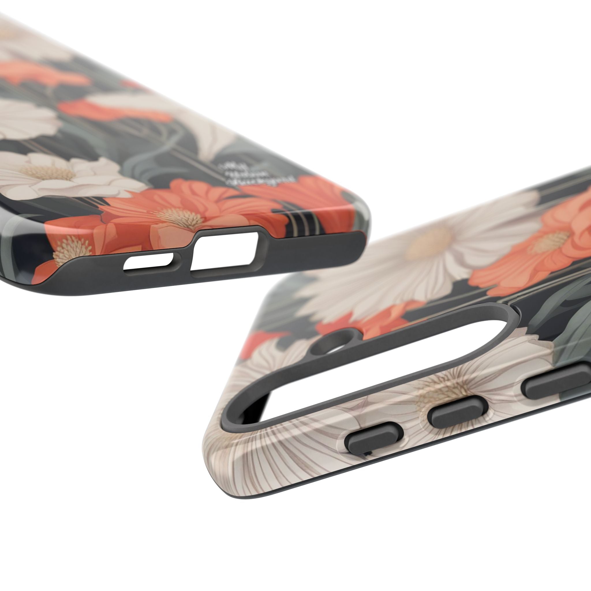 Art Deco Flowers, Cell Phone Case - Apple, Samsung, Google Pixel
