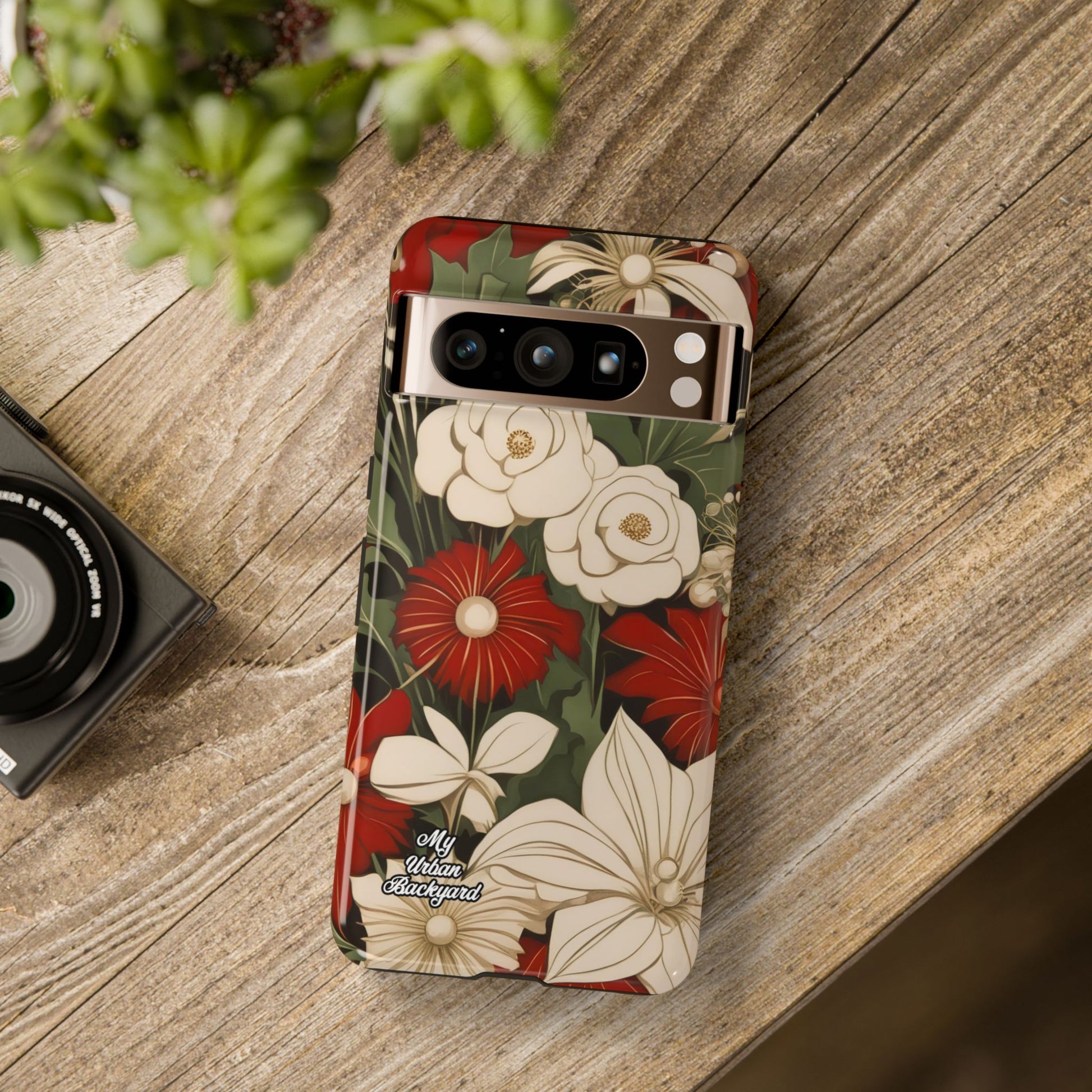 Holiday Flowers, Cell Phone Case - Apple, Samsung, Google Pixel