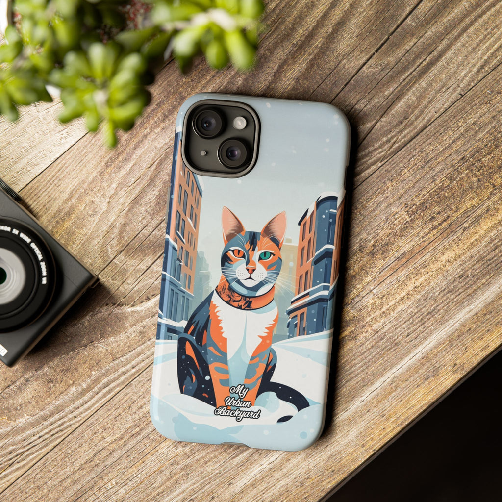 Claws Pawson in the Snow, Cell Phone Case - Apple, Samsung, Google Pixel