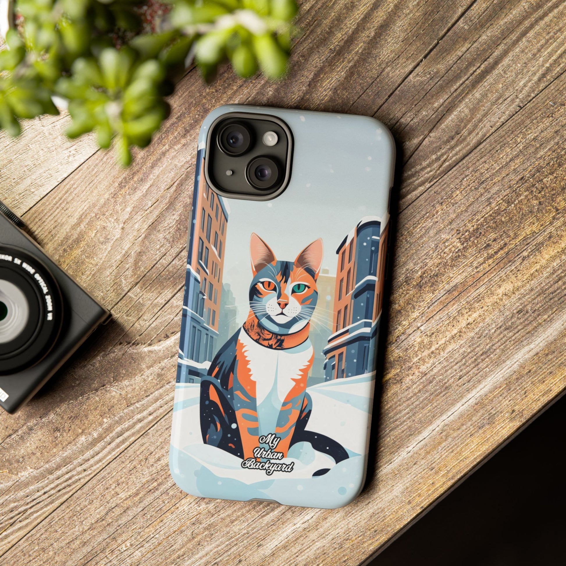 Claws Pawson in the Snow, Cell Phone Case - Apple, Samsung, Google Pixel