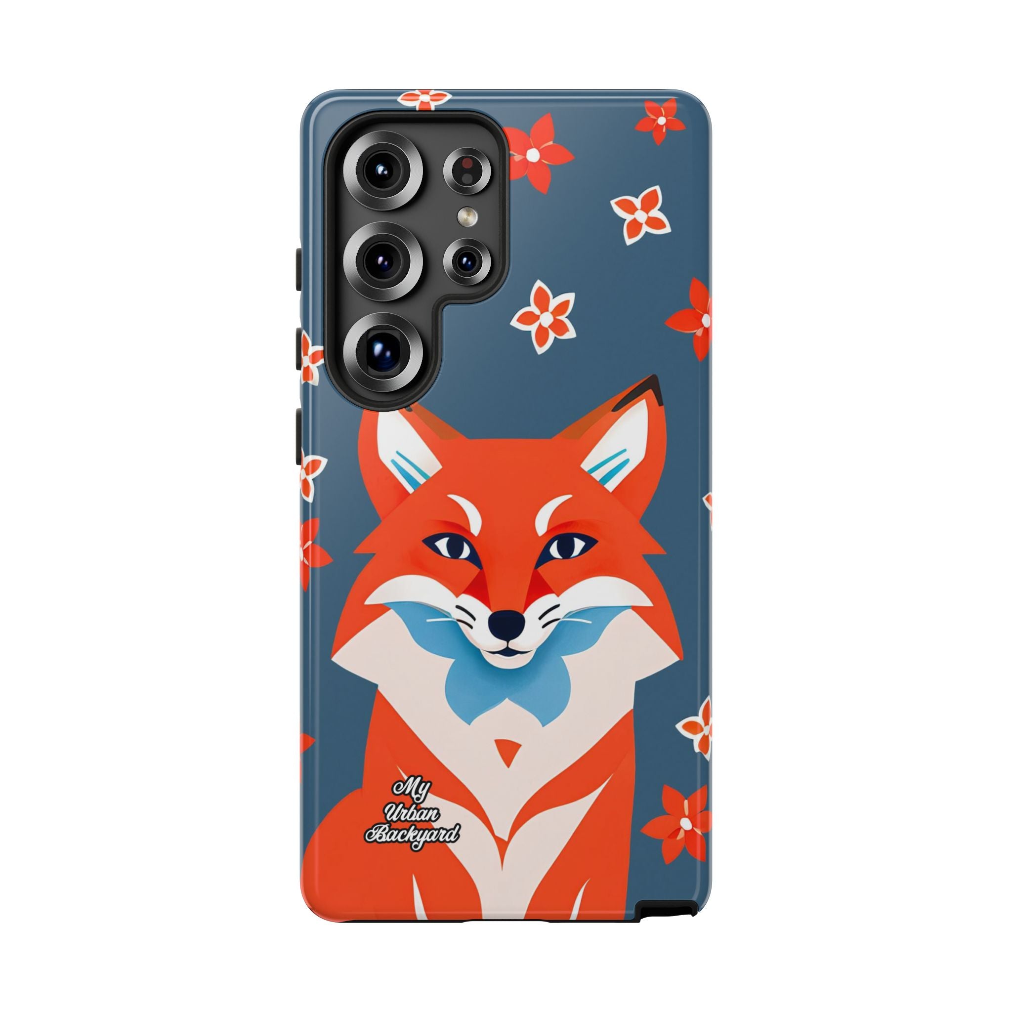 Fox with Flowers, Cell Phone Case - Apple, Samsung, Google Pixel