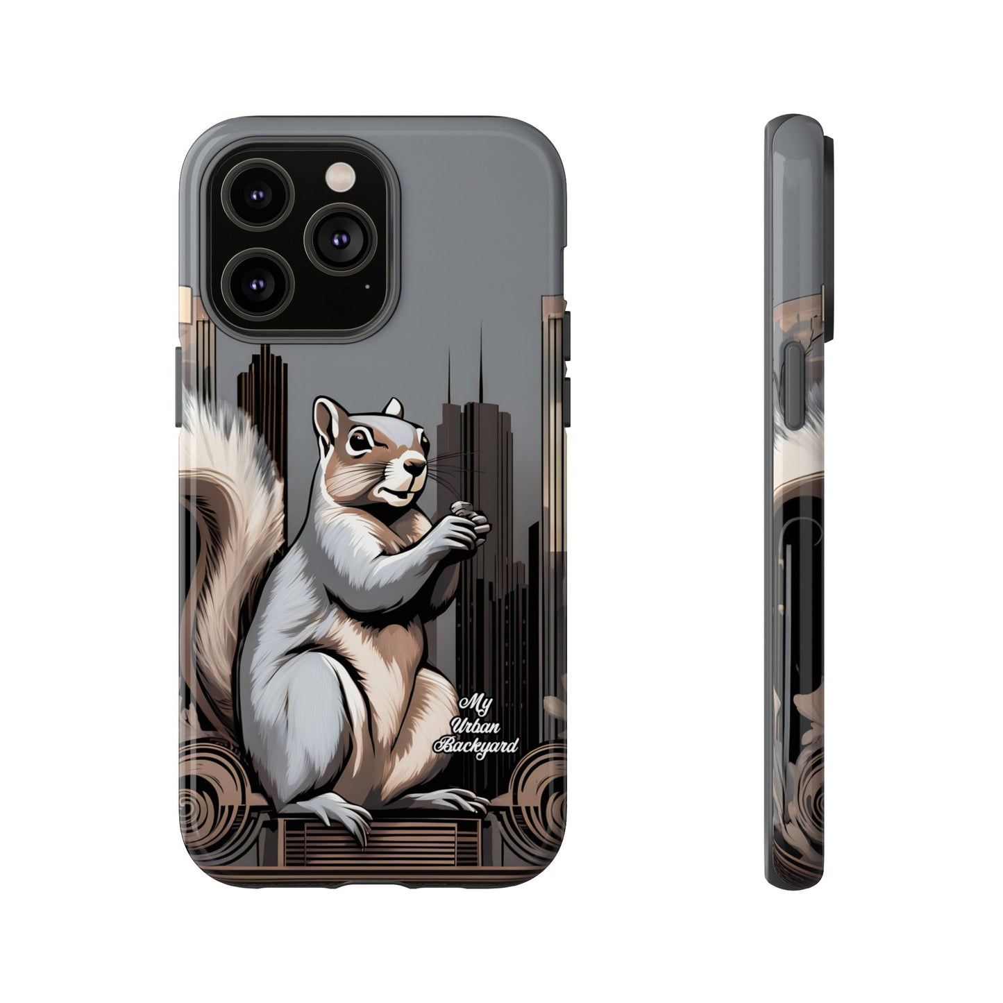 Urban Gray Squirrel, Cell Phone Case - Apple, Samsung, or Google Pixel