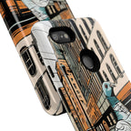 Pigeon on a City Street, Cell Phone Case - Apple, Samsung, Google Pixel