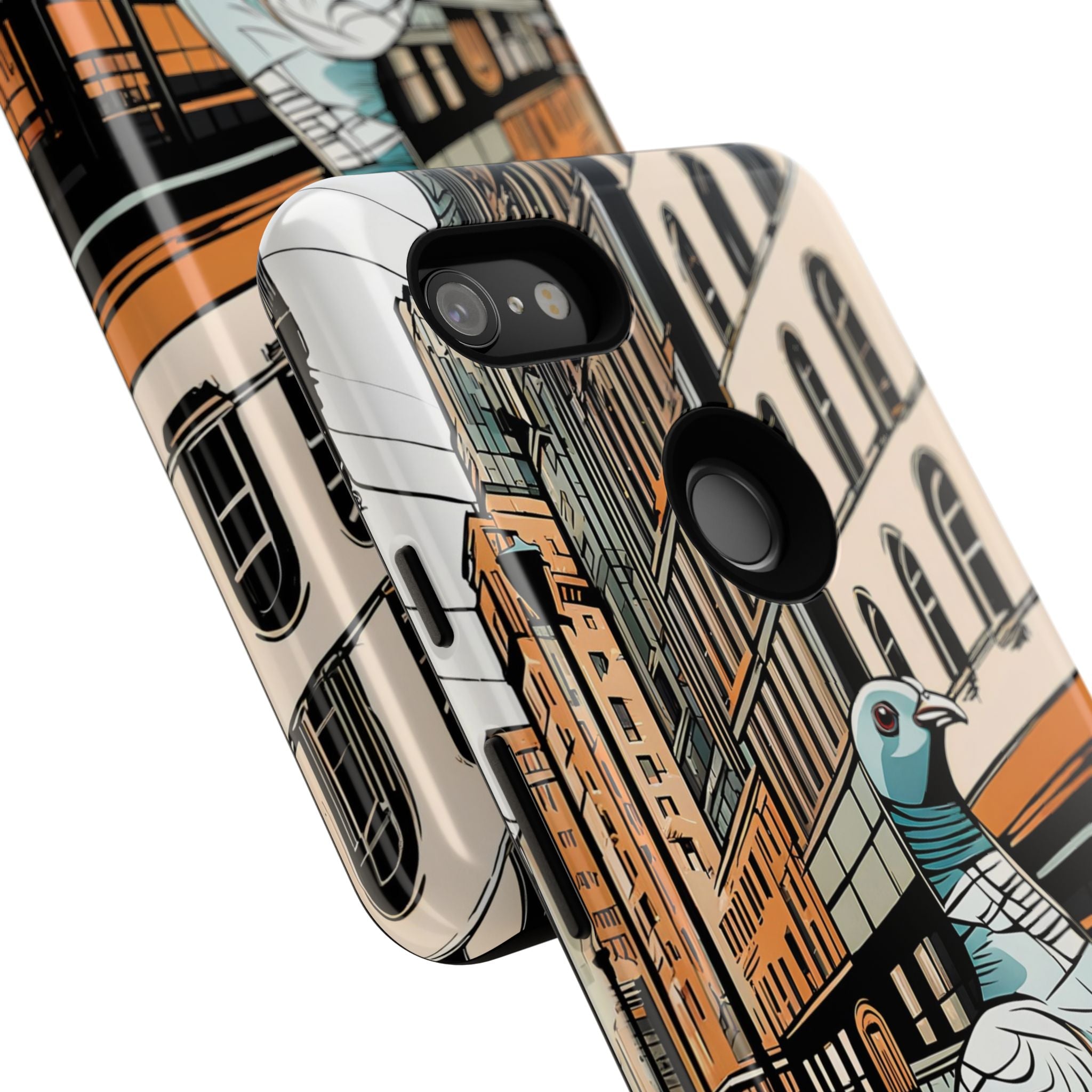 Pigeon on a City Street, Cell Phone Case - Apple, Samsung, Google Pixel