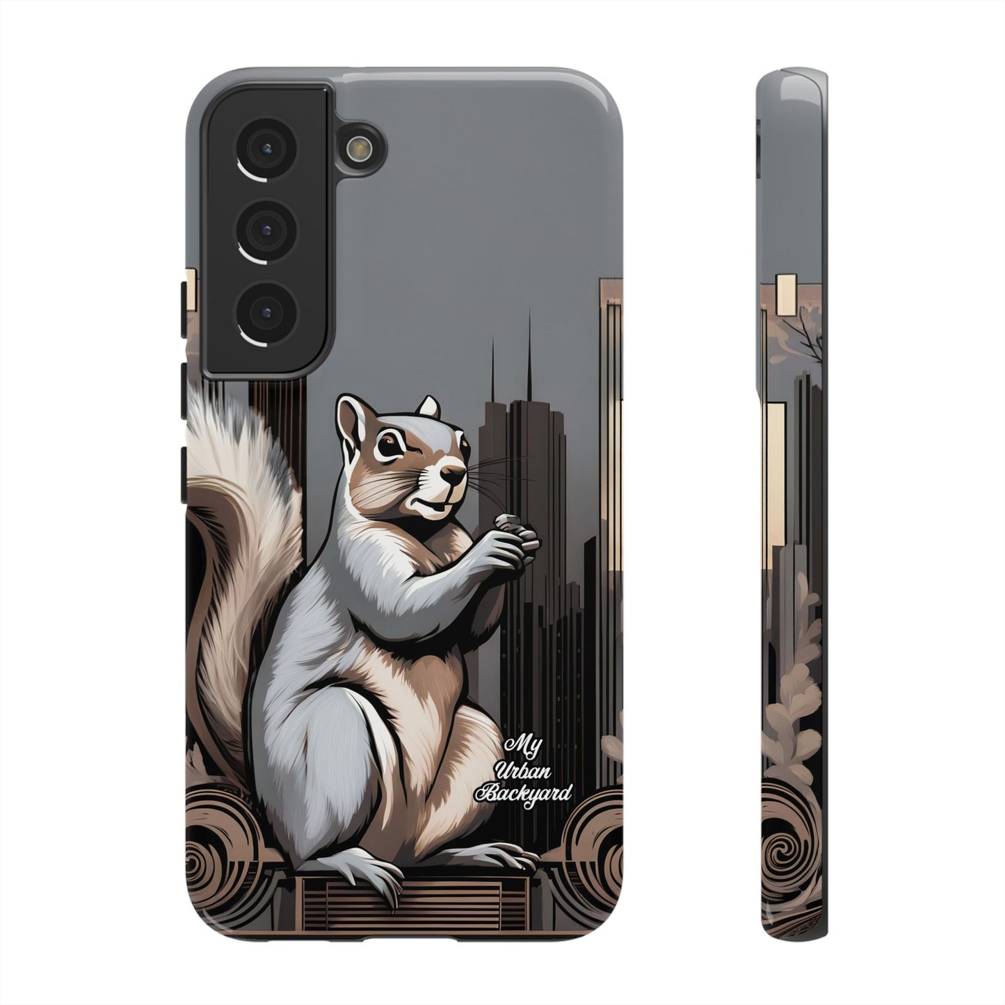 Urban Gray Squirrel, Cell Phone Case - Apple, Samsung, or Google Pixel