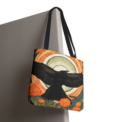 Flying Crow Tote Bag