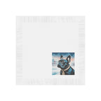 Winter French Bulldog Napkins