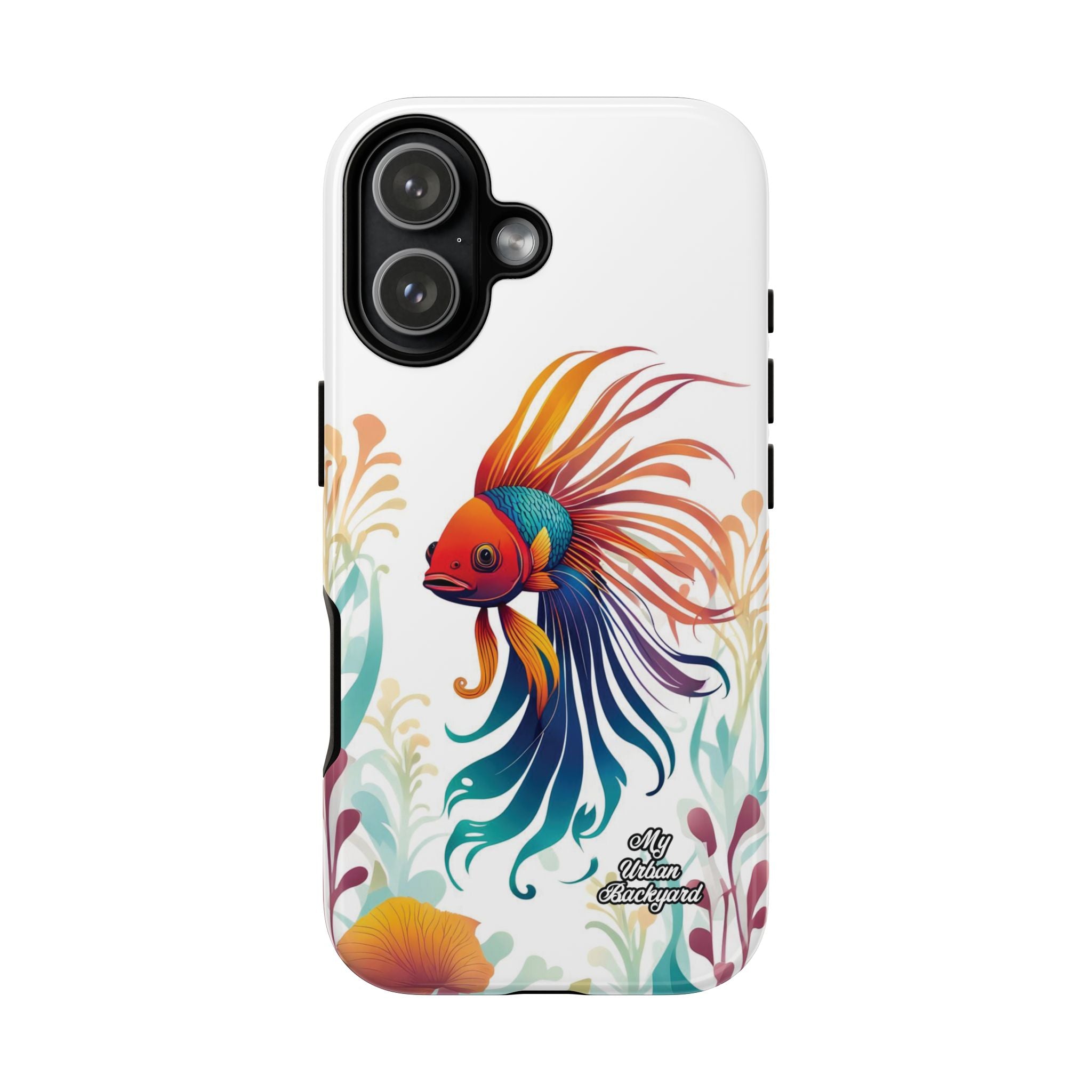 Colorful Betta Fish, Cell Phone Case - Apple, Samsung or Google Pixel