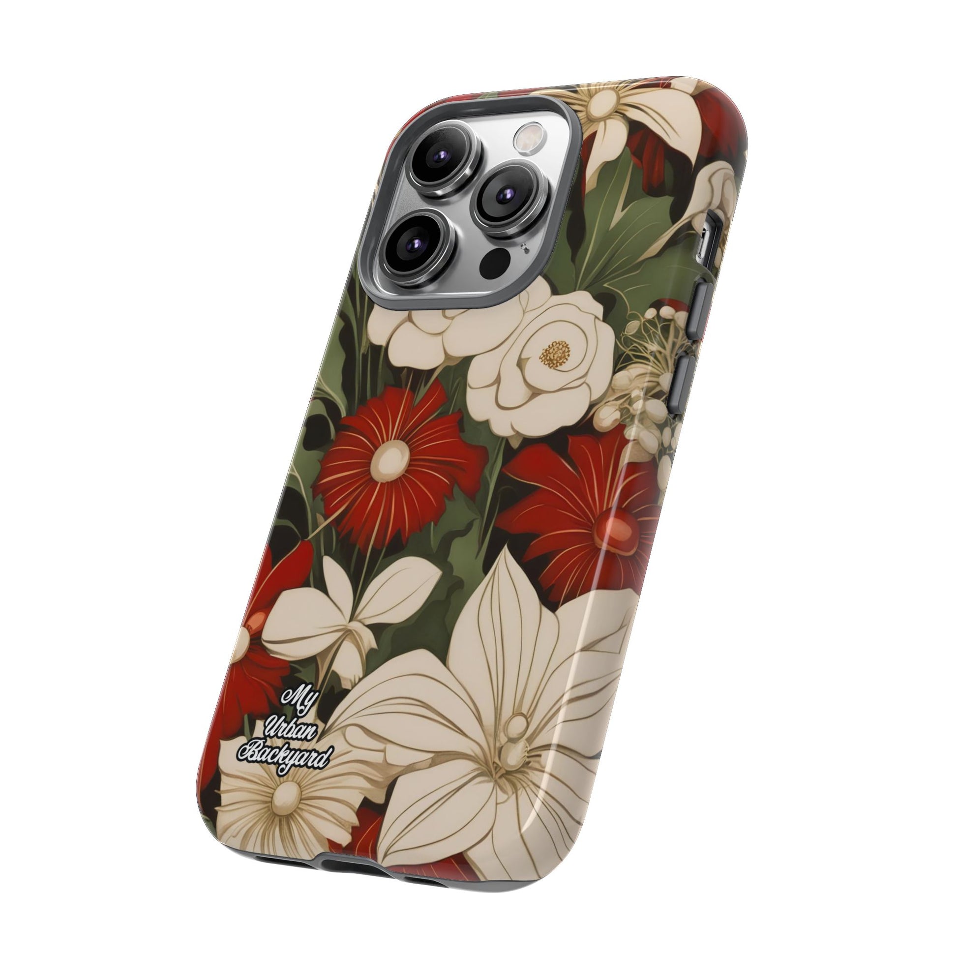 Holiday Flowers, Cell Phone Case - Apple, Samsung, Google Pixel