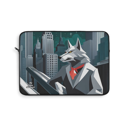 Cinderhowl, Wolf Laptop Carrying Case, Top Loading Sleeve for School or Work