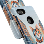 Claws Pawson in the Snow, Cell Phone Case - Apple, Samsung, Google Pixel