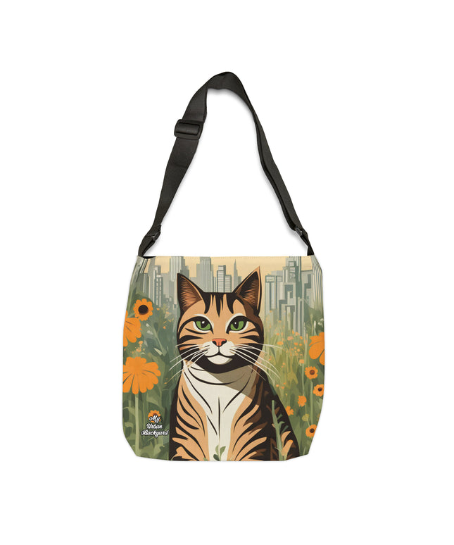 Finn Purrington, Cat Tote Bag with Adjustable Strap - Trendy and Versatile