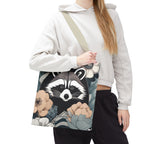 Rocco Pawsley, Raccoon Tote Bag with Cotton Handles For Everyday Use, 3 Sizes