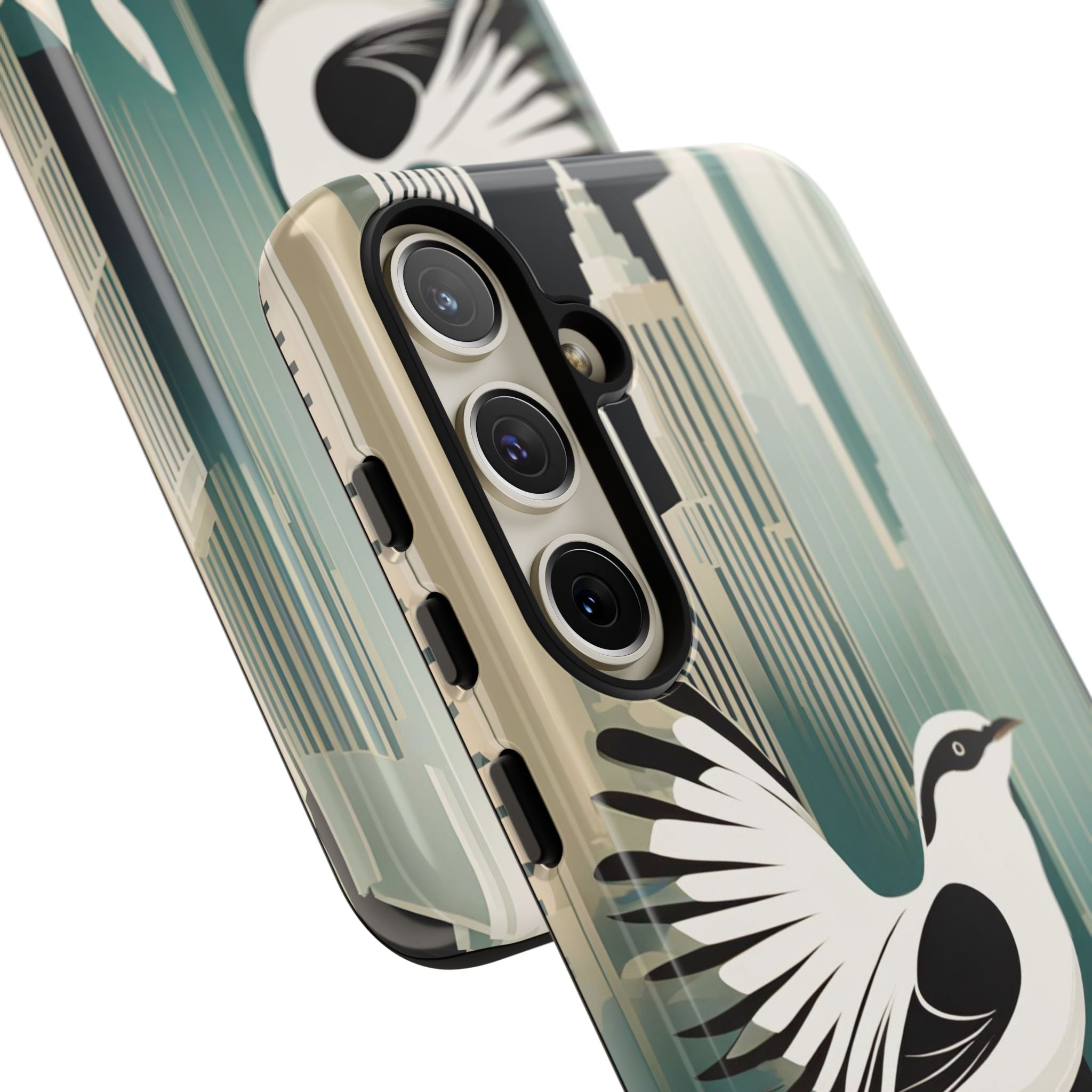 City Bird, Cell Phone Case - Apple iPhone, Samsung Galaxy, Google Pixel