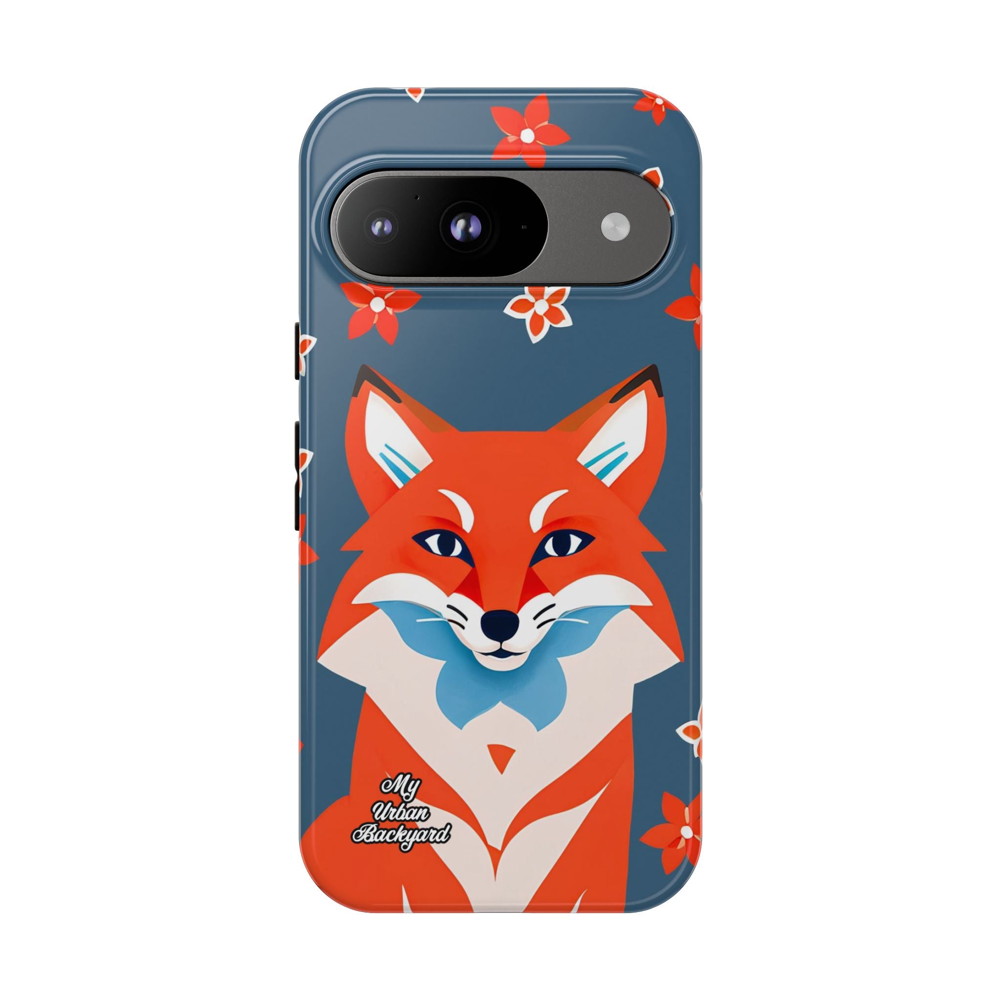 Fox with Flowers, Cell Phone Case - Apple, Samsung, Google Pixel