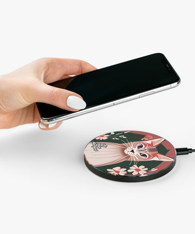 Selena Purrmore, Cat 10W Wireless Charger for iPhone, Android, Earbuds