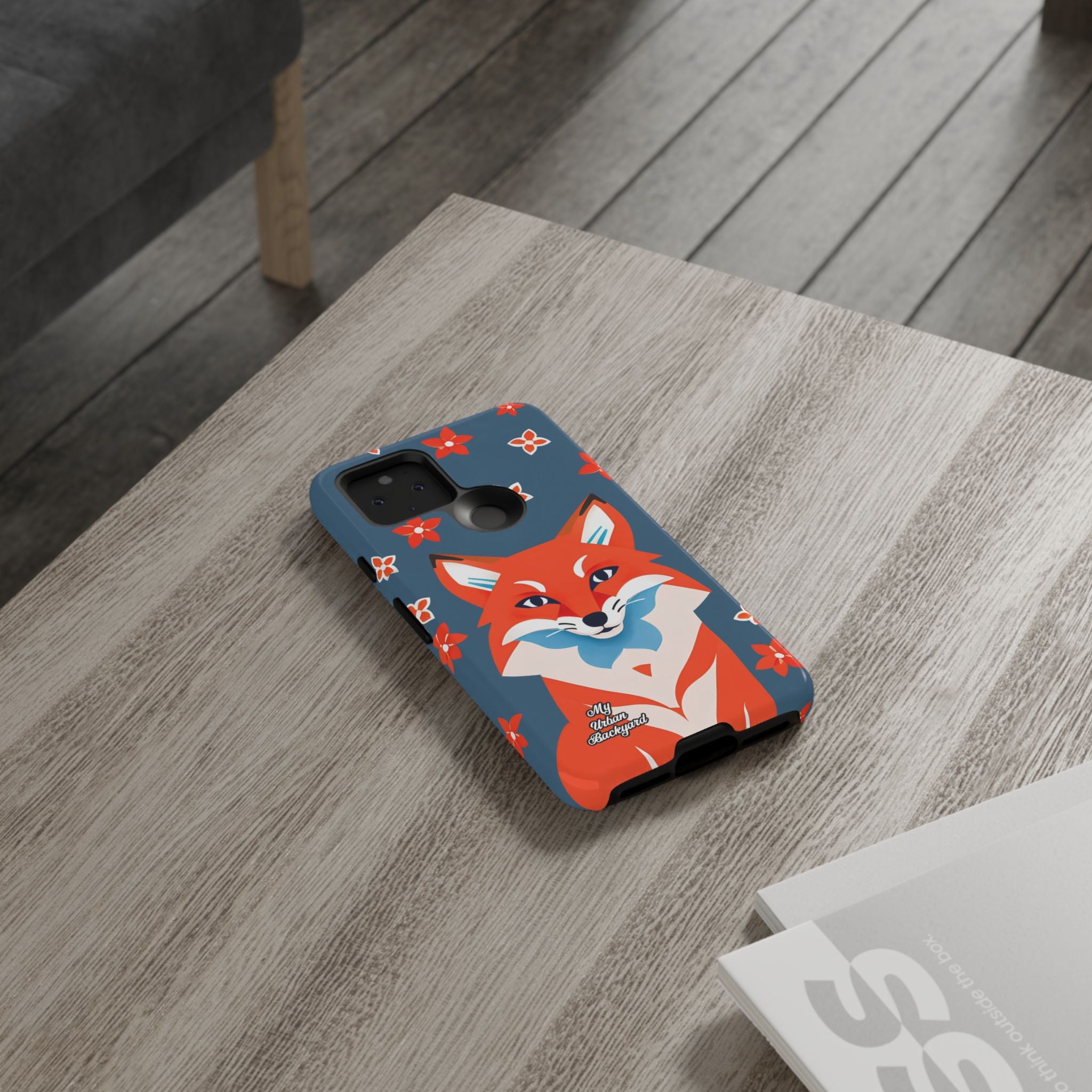 Fox with Flowers, Cell Phone Case - Apple, Samsung, Google Pixel