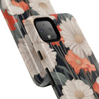 Art Deco Flowers, Cell Phone Case - Apple, Samsung, Google Pixel