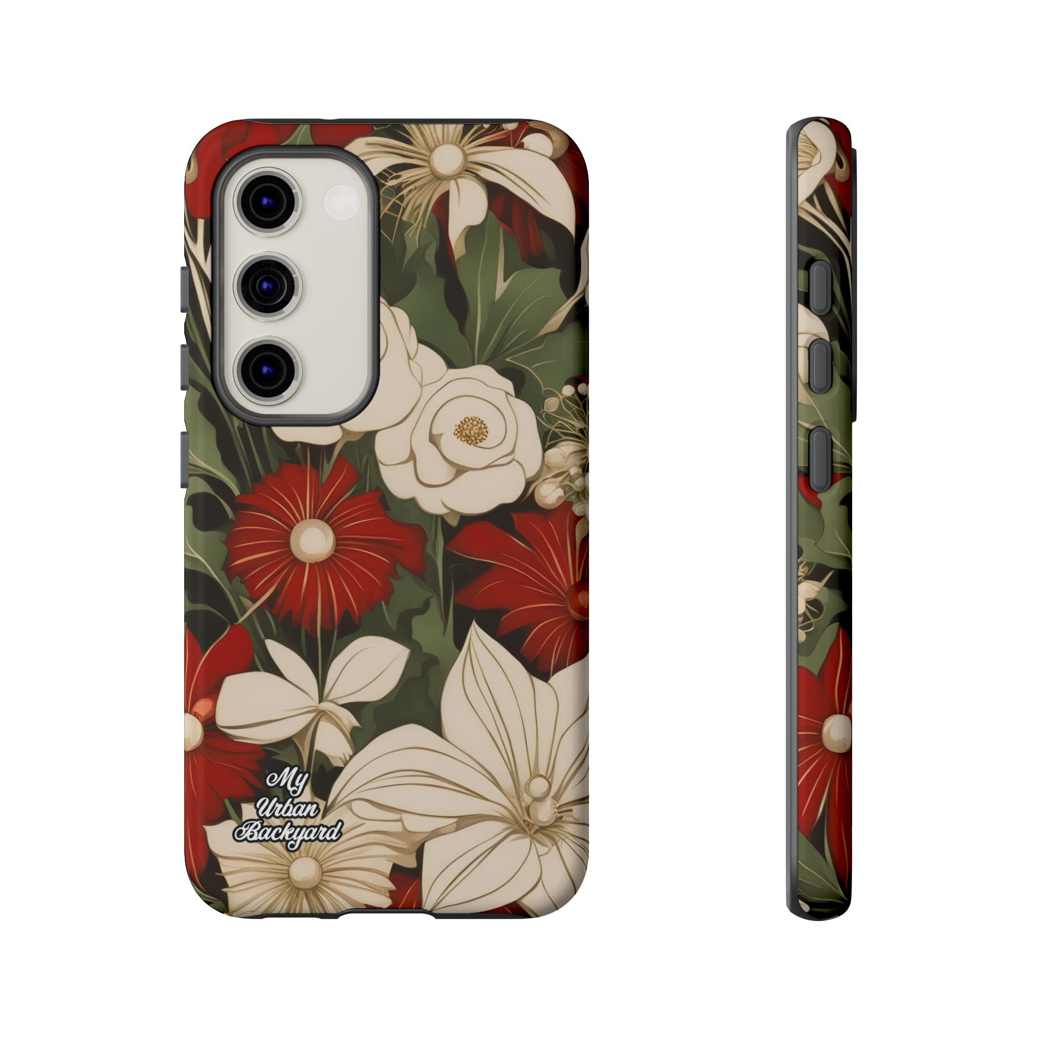 Holiday Flowers, Cell Phone Case - Apple, Samsung, Google Pixel