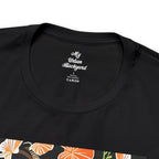Goat with Orange Flowers, 100% Jersey Cotton T-Shirt