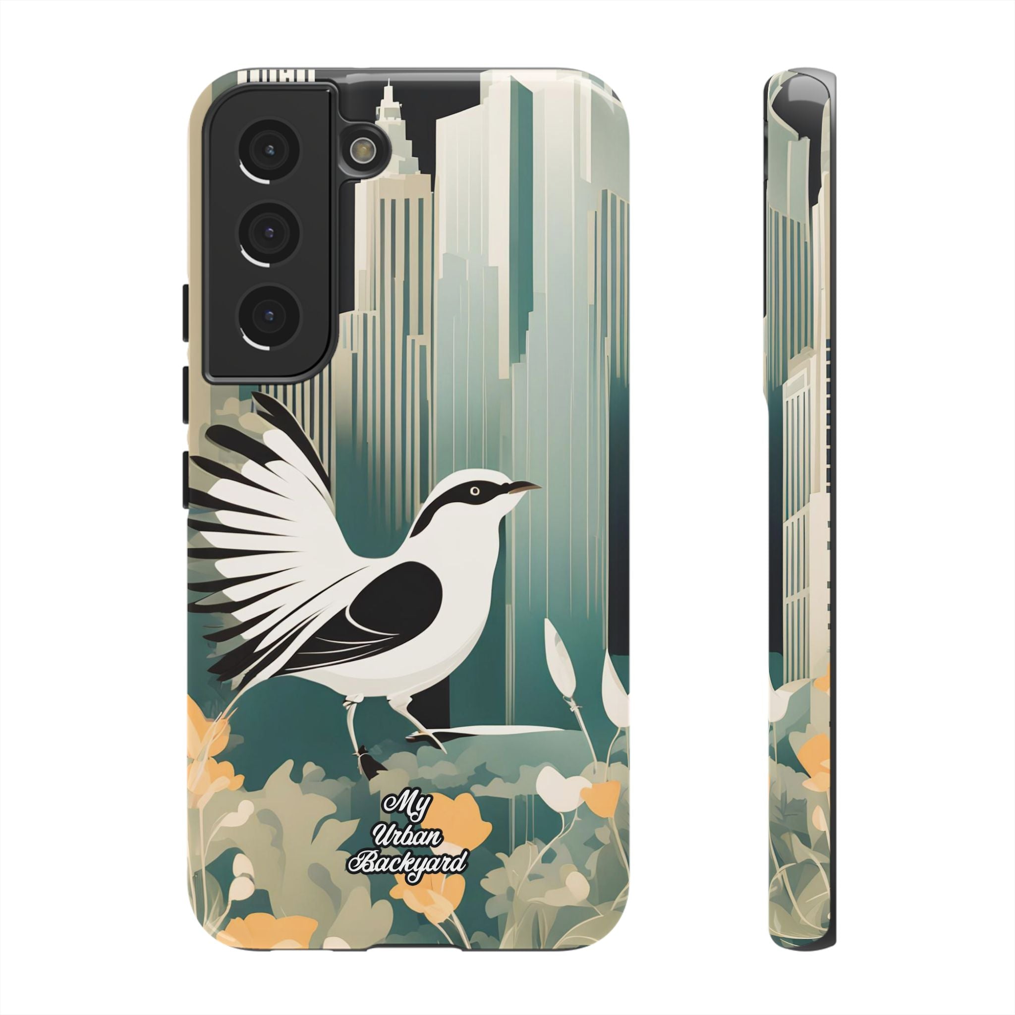 City Bird, Cell Phone Case - Apple iPhone, Samsung Galaxy, Google Pixel