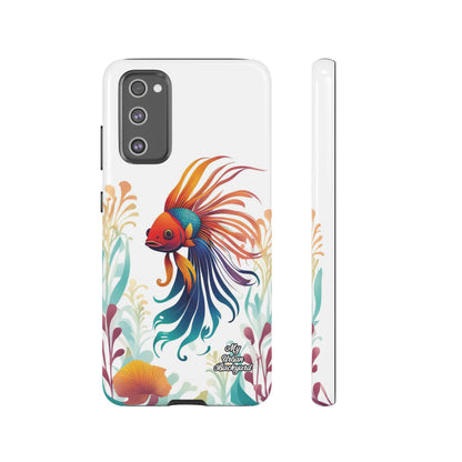 Colorful Betta Fish, Cell Phone Case - Apple, Samsung or Google Pixel