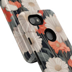 Art Deco Flowers, Cell Phone Case - Apple, Samsung, Google Pixel