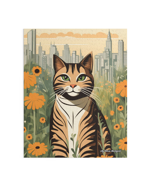 Finn Purrington, Cat Jigsaw Puzzle, (120, 252, or 500-Piece)