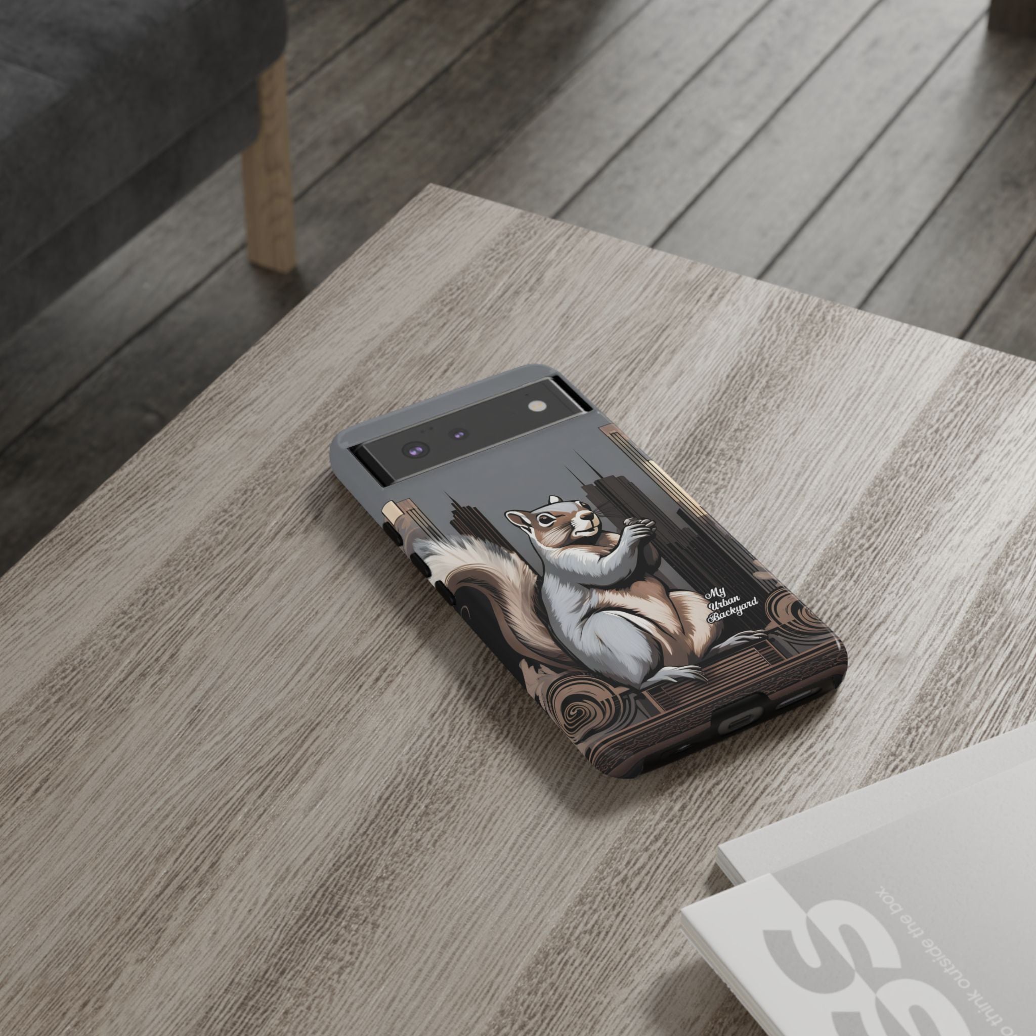 Urban Gray Squirrel, Cell Phone Case - Apple, Samsung, Google Pixel
