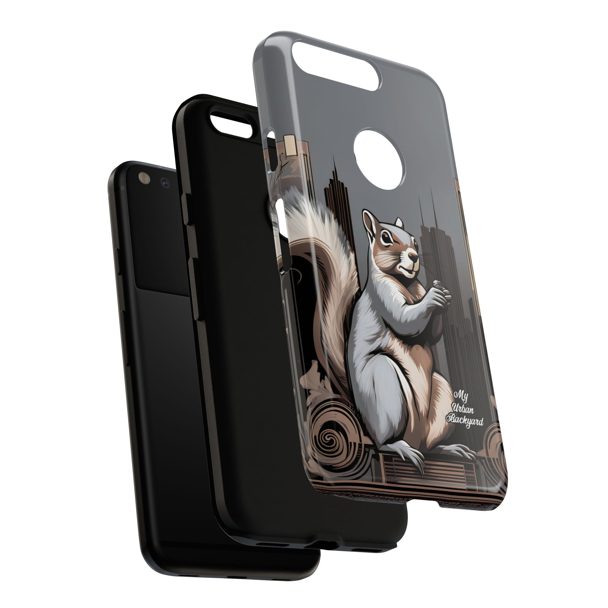 Urban Gray Squirrel, Cell Phone Case - Apple, Samsung, Google Pixel